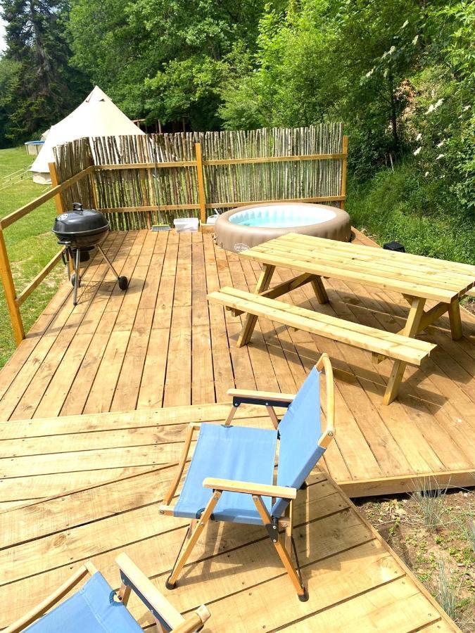 Belair Le Camping Hotell Champagnac-de-Bélair Eksteriør bilde